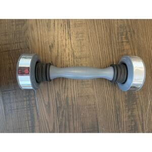 Shake Weight 5 lb Toning Fitness Dumbbell – Gray/Black